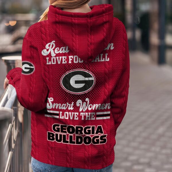 Customized NCAA Georgia Bulldogs Hoodie 3D Chic Campus Layers For Fans