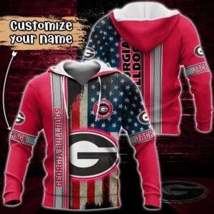 Customized NCAA Georgia Bulldogs Hoodie…