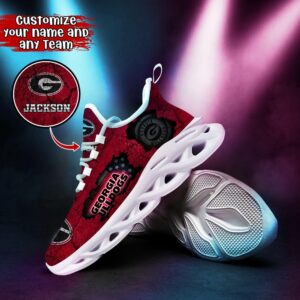 Customized NCAA Georgia Bulldogs Sneaker Max Soul Shoes Max Comfort 2 hhdkfu.jpg