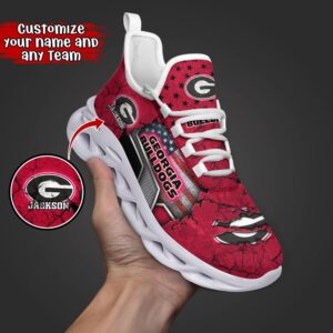 Customized NCAA Georgia Bulldogs Sneaker Max Soul Shoes Stride In Style 1 lggkeu.jpg