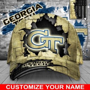 Customized NCAA Georgia Tech Yellow…