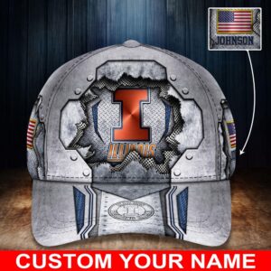 Customized NCAA Illinois Fighting Illini…