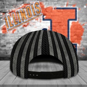 Customized NCAA Illinois Fighting Illini Baseball Cap Comfy Magic Headpiece 3 tz3f8w.jpg