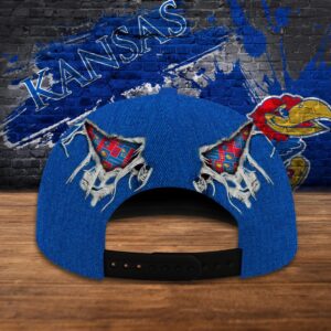 Customized NCAA Kansas Jayhawks Baseball Cap Trendsetting Threads Fashion 3 rgkfil.jpg