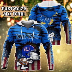 Customized NCAA Kansas Jayhawks Hoodie…