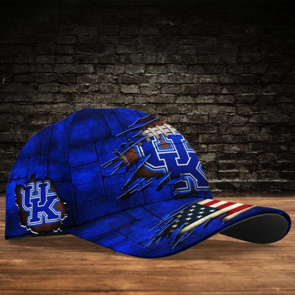 Customized NCAA Kentucky Wildcats Baseball Cap Forward Streetwear Vibes