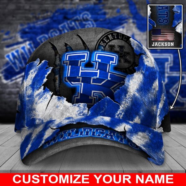 Customized NCAA Kentucky Wildcats Baseball Cap Sleek Trends Parade