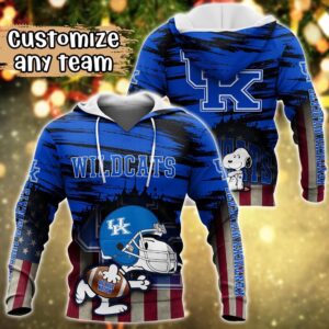 Customized NCAA Kentucky Wildcats Hoodie…