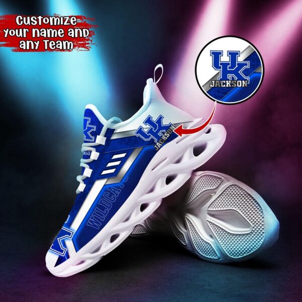 Customized NCAA Kentucky Wildcats Sneaker Max Soul Shoes Soulful Steps