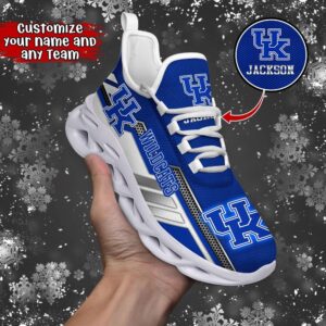 Customized NCAA Kentucky Wildcats Sneaker…