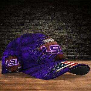 Customized NCAA LSU TIGERS Baseball Cap Casual Elegance Threads 2 hfslyv.jpg