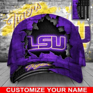 Customized NCAA LSU TIGERS Baseball Cap Glamorous Hat Bliss 1 az3khh.jpg