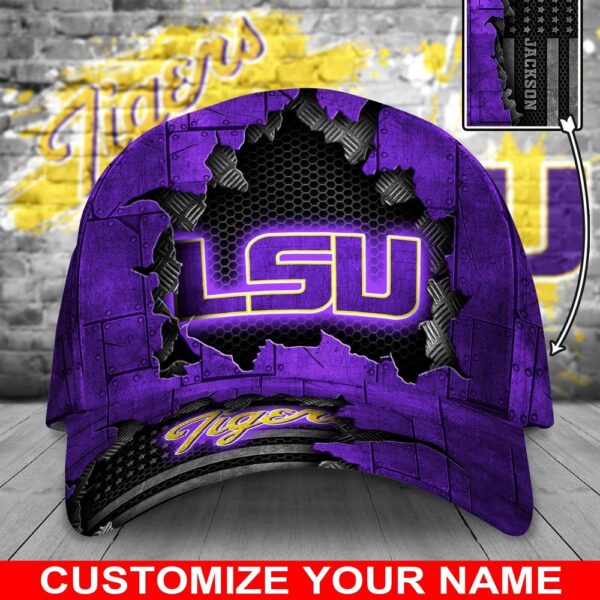 Customized NCAA LSU TIGERS Baseball Cap Glamorous Hat Bliss