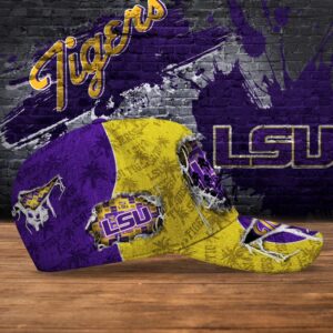 Customized NCAA LSU TIGERS Baseball Cap Sporty Elegance Vibes 2 ex9etk.jpg