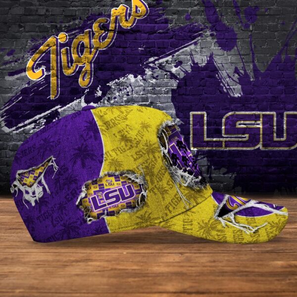 Customized NCAA LSU TIGERS Baseball Cap Sporty Elegance Vibes