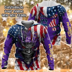 Customized NCAA LSU TIGERS Hoodie…