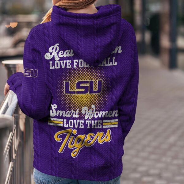 Customized NCAA LSU TIGERS Hoodie 3D Chic Campus Layers For Fans