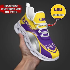 Customized NCAA LSU TIGERS Sneaker…