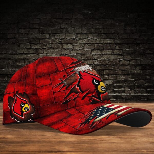 Customized NCAA Louisville Cardinals Baseball Cap Forward Streetwear Vibes