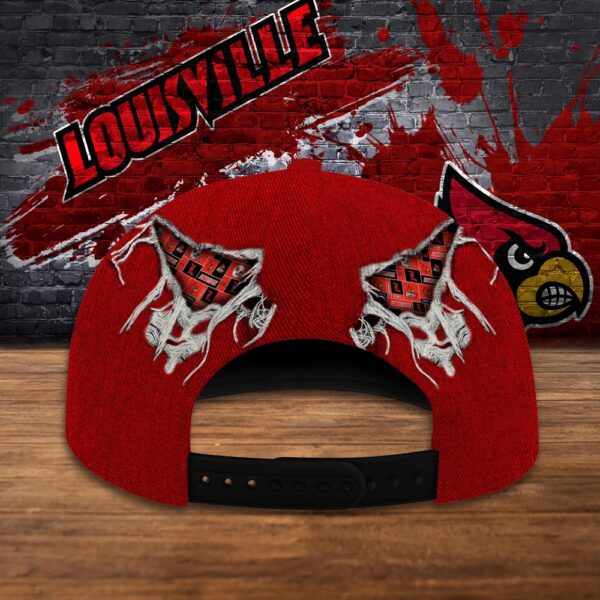 Customized NCAA Louisville Cardinals Baseball Cap Trendsetting Threads Fashion