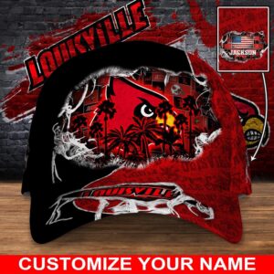 Customized NCAA Louisville Cardinals Baseball Cap Trendy Hat Bliss 1 j36f2a.jpg