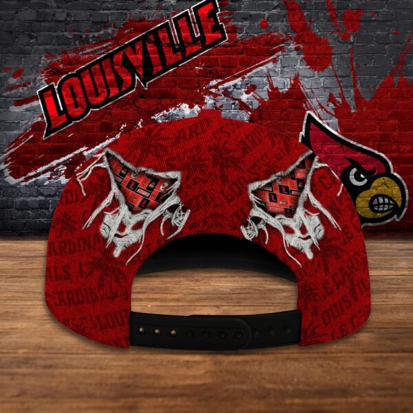 Customized NCAA Louisville Cardinals Baseball Cap Trendy Hat Bliss