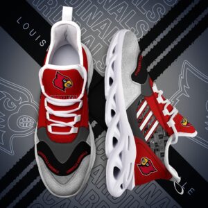 Customized NCAA Louisville Cardinals Sneaker…