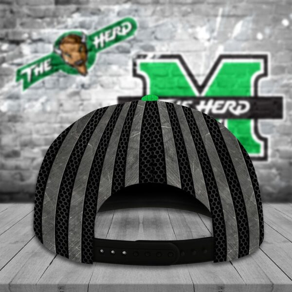 Customized NCAA Marshall Thundering Herd Baseball Cap Comfy Magic Headpiece