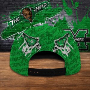 Customized NCAA Marshall Thundering Herd Baseball Cap Sleek Layers Of Bliss 3 rd5dud.jpg