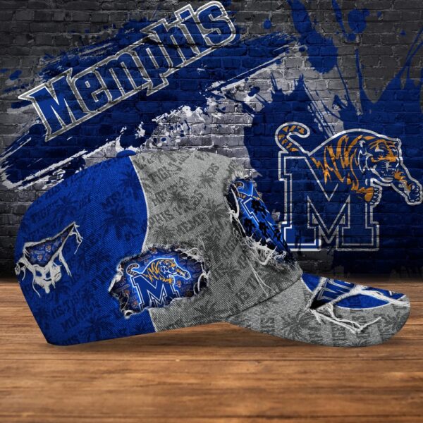 Customized NCAA Memphis Tigers Baseball Cap Sporty Elegance Vibes