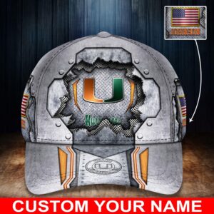 Customized NCAA Miami Hurricanes Baseball Cap Elegance In Style 1 gwsgvk.jpg