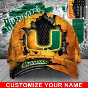 Customized NCAA Miami Hurricanes Baseball…