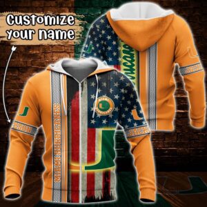 Customized NCAA Miami Hurricanes Hoodie 3D US Flag Sleek Style For Fans 2 phmpkj.jpg