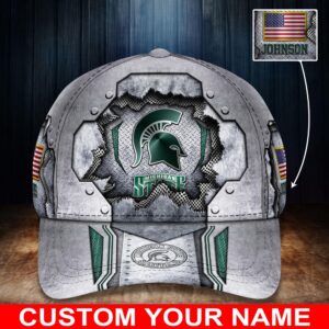 Customized NCAA Michigan State Spartans Baseball Cap Elegance In Style 1 dnknm4.jpg