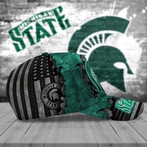 Customized NCAA Michigan State Spartans Baseball Cap Glamorous Hat Bliss 2 un0cuo.jpg