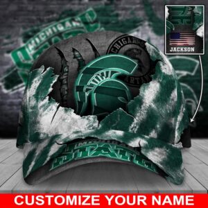 Customized NCAA Michigan State Spartans Baseball Cap Signature Urban Style 1 iiuqqq.jpg