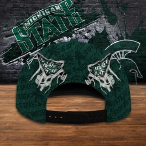 Customized NCAA Michigan State Spartans Baseball Cap Sporty Elegance Vibes 3 k03dj1.jpg