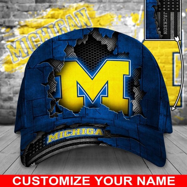 Customized NCAA Michigan Wolverines Baseball Cap Champion Comfort Fashion