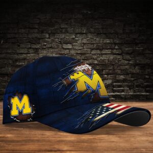 Customized NCAA Michigan Wolverines Baseball Cap Forward Streetwear Vibes 2 fpqlyg.jpg