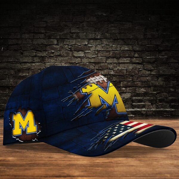 Customized NCAA Michigan Wolverines Baseball Cap Forward Streetwear Vibes