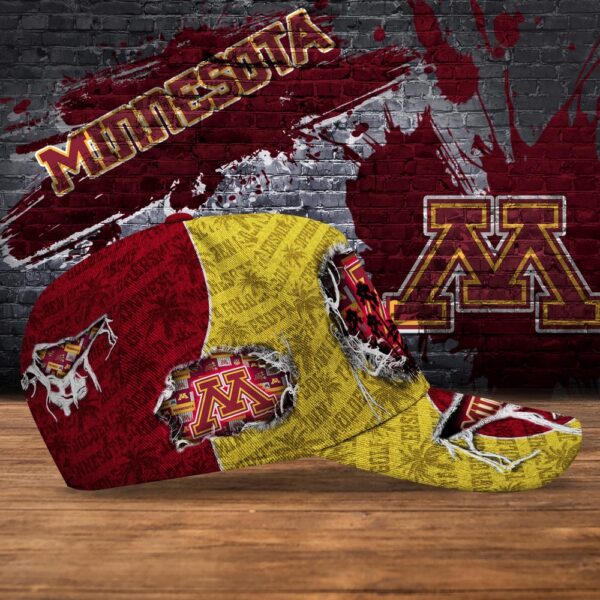 Customized NCAA Minnesota Golden Gophers Baseball Cap Sleek Layers Of Bliss