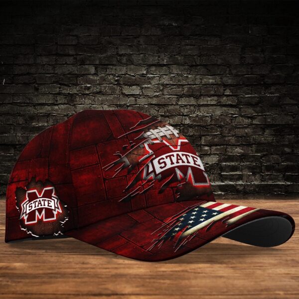 Customized NCAA Mississippi State Bulldogs Baseball Cap Casual Elegance Threads