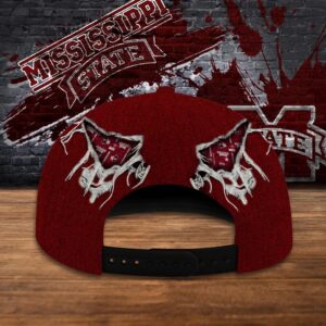 Customized NCAA Mississippi State Bulldogs Baseball Cap Chic Vibes in Headwear 3 d87vrk.jpg