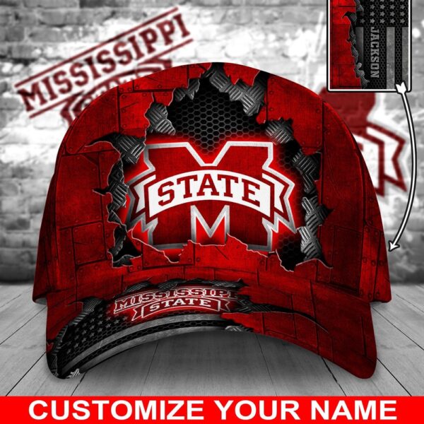 Customized NCAA Mississippi State Bulldogs Baseball Cap Glamorous Hat Bliss