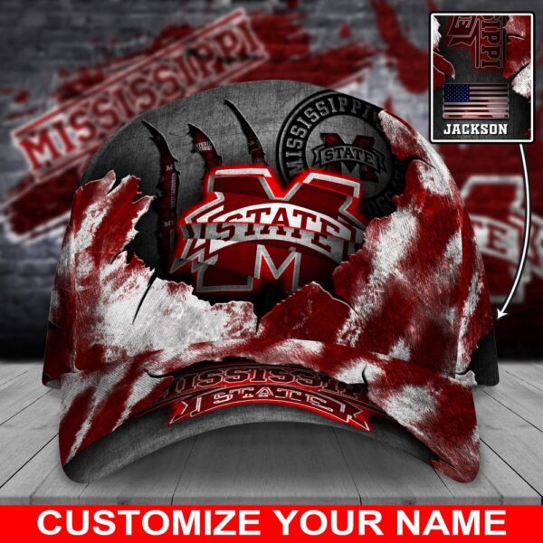 Customized NCAA Mississippi State Bulldogs Baseball Cap Signature Urban Style