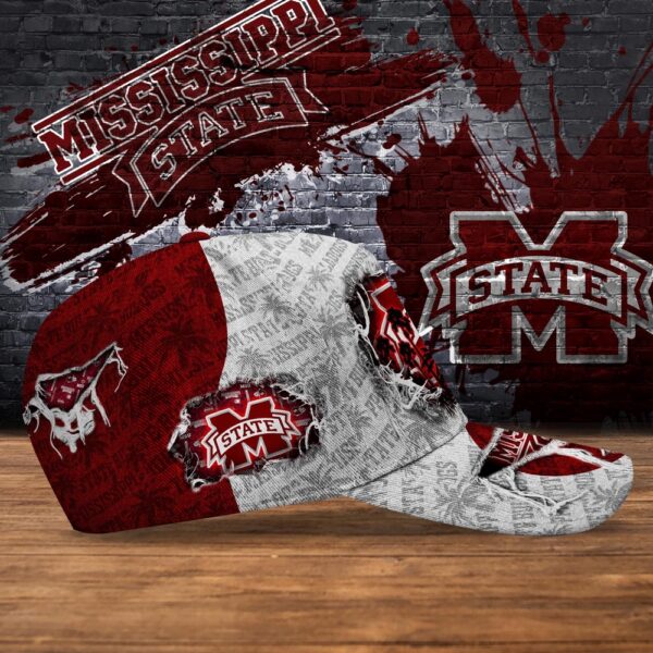 Customized NCAA Mississippi State Bulldogs Baseball Cap Sporty Elegance Vibes