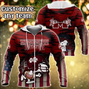 Customized NCAA Mississippi State Bulldogs Hoodie 3D Snoopy Sports For Fans 2 aqec3z.jpg