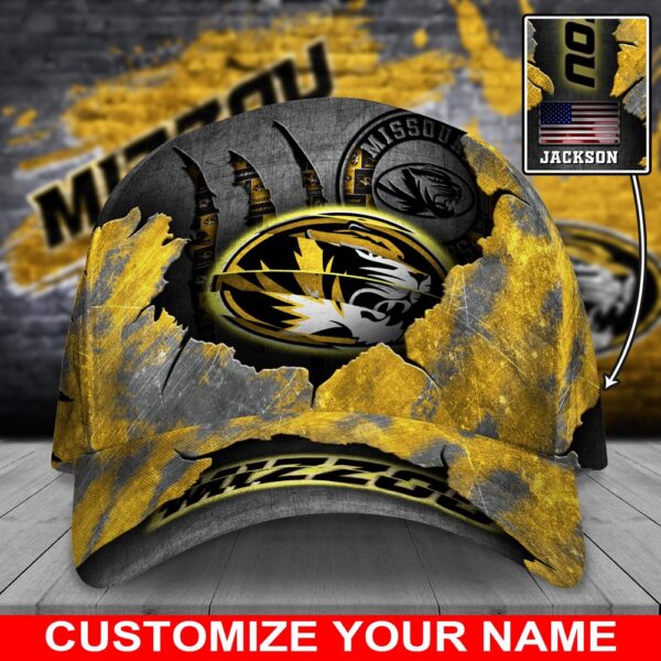 Customized NCAA Missouri Tigers Baseball Cap Sleek Trends Parade