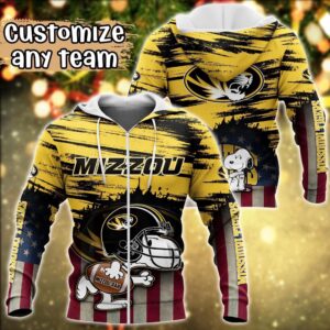 Customized NCAA Missouri Tigers Hoodie 3D Snoopy Plays Sports For Fans 2 lh0ahe.jpg