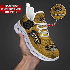 Customized NCAA Missouri Tigers Sneaker Max Soul Shoes Max Comfort Glide 1 bjqlwn.jpg